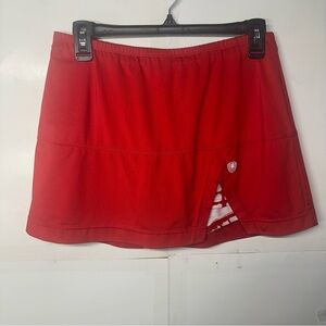 Red A-Line Skirt